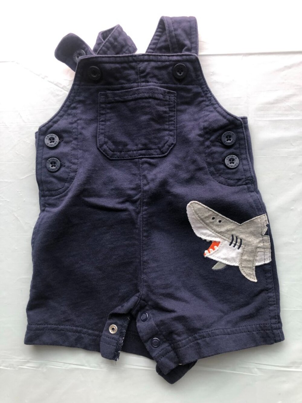 3-Months Carter's Jumper; Dark Blue w/Shark; UBG; Ready to ship! Bundle & save!